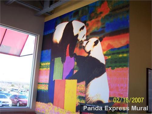 Panda Express Mural