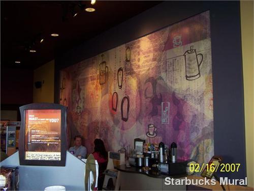 Starbucks Mural