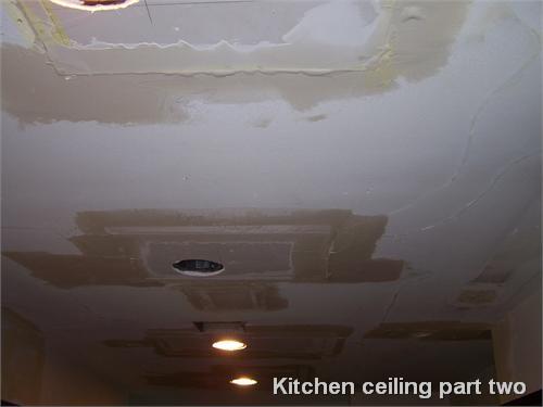 Kitchen ceiling part two