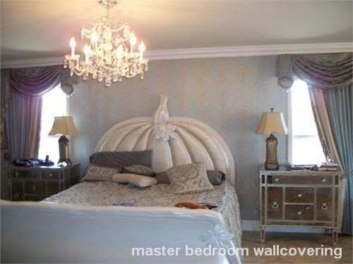 master bedroom wallcovering