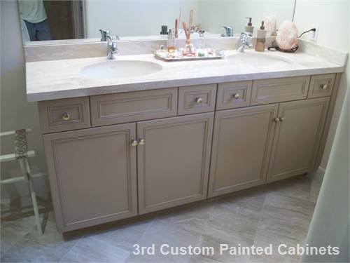 3rd Custom Painted Cabinets