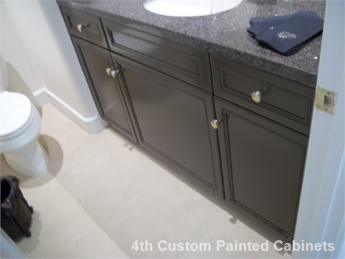 4th Custom Painted Cabinets