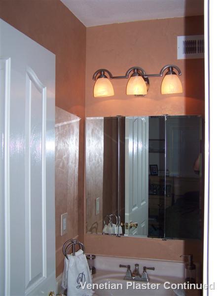 Venetian Plaster Continued